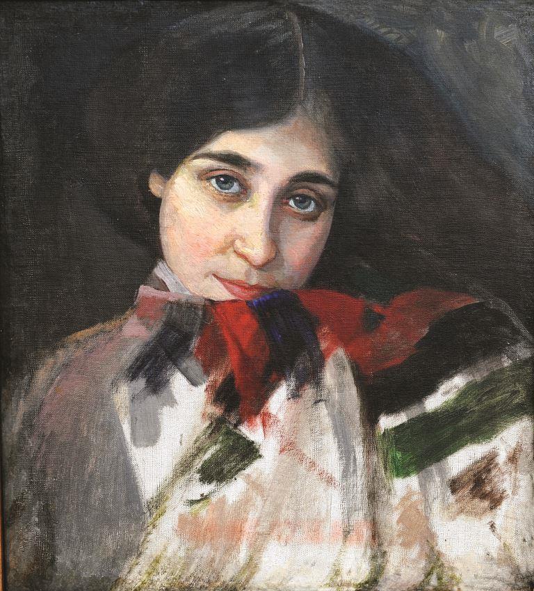 Moters portretas. 1908–1909 m.