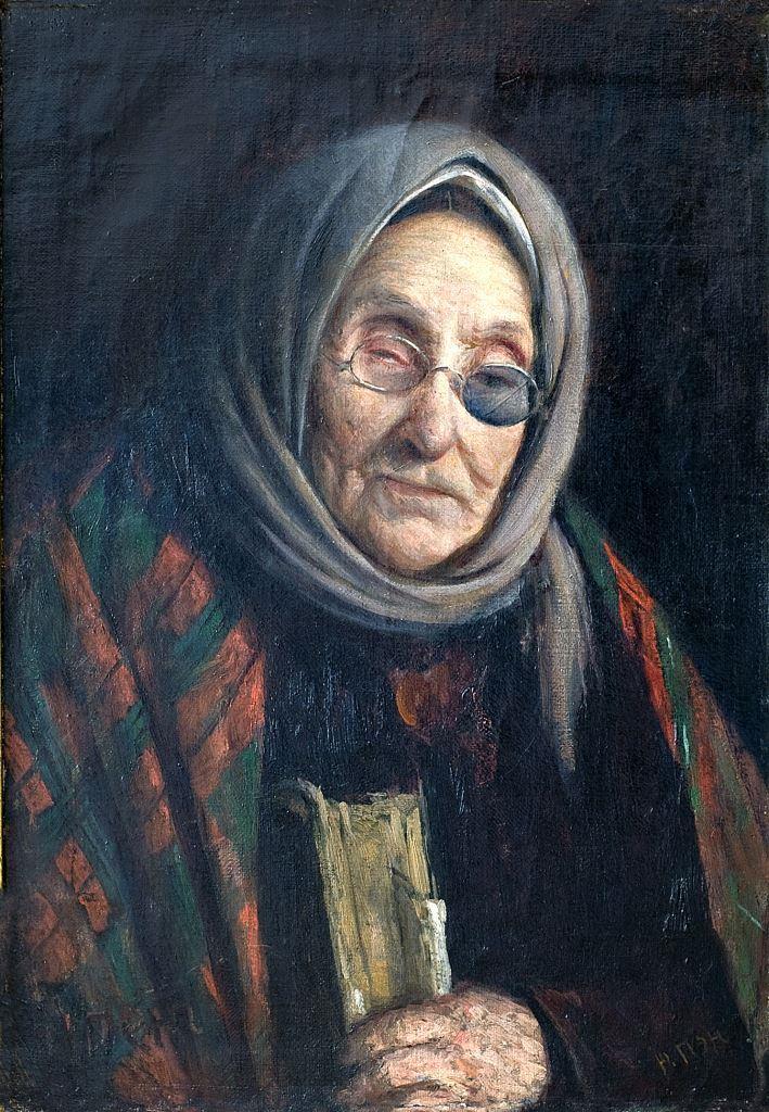 Akla senė. 1907 m