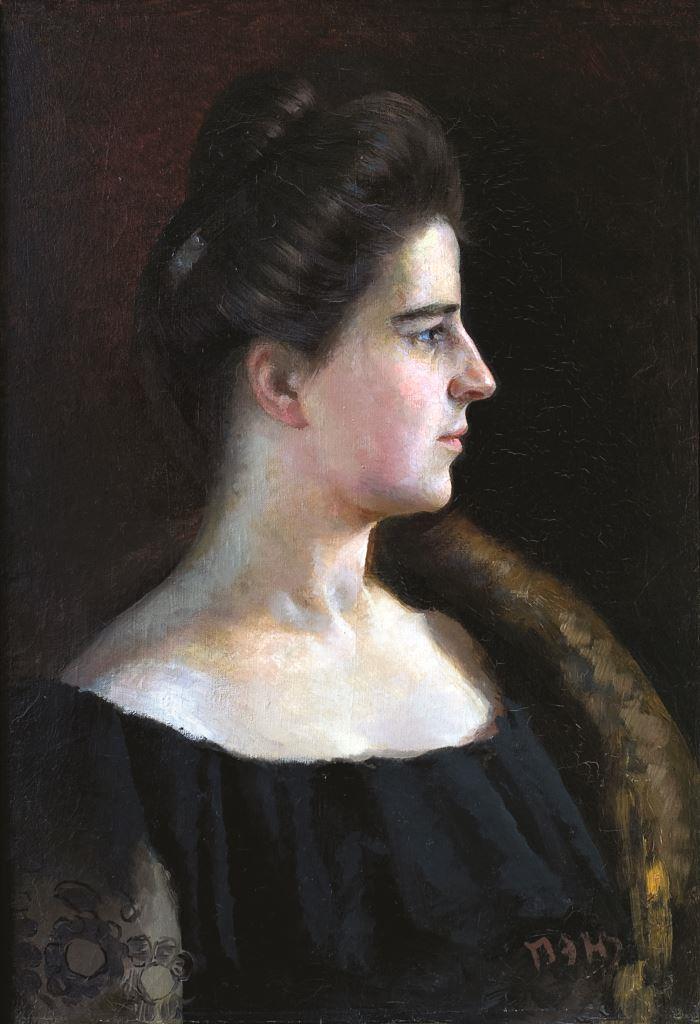 Merginos portretas. 1906–1908 m.