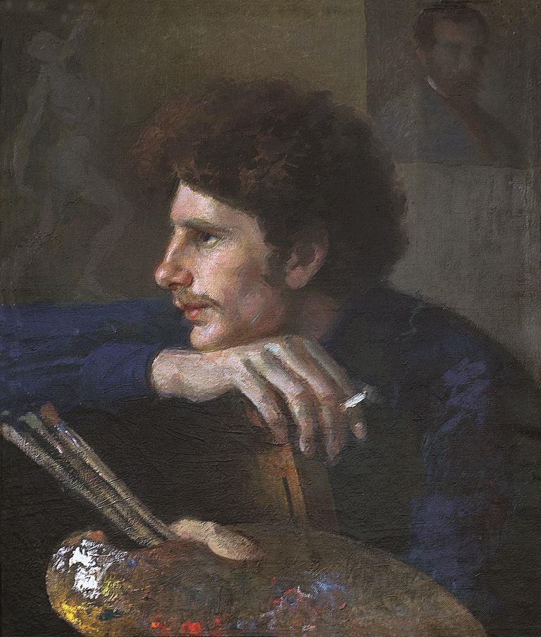 Dailininko Šulmano portretas. 1910 m.
